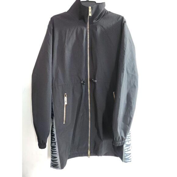 HAN KJOBENHAVN Men Black "Shell Parka" Full Zip Shell Jacket size Medium - Picture 11 of 14